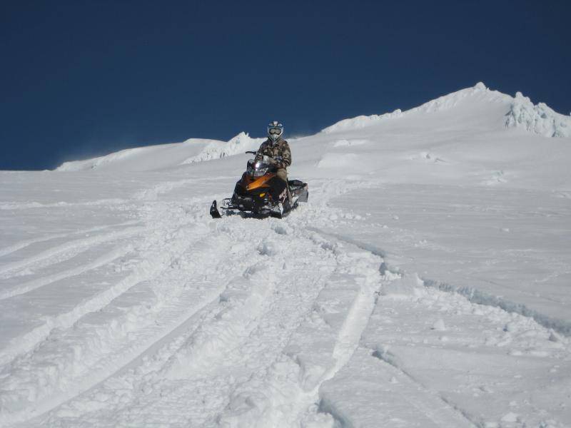 the top of mt. baker