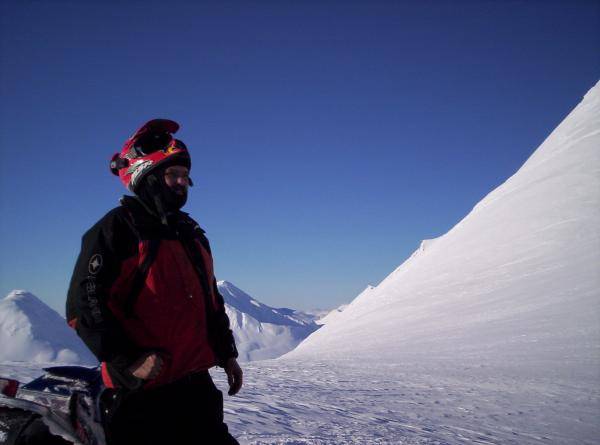 Tim (Ultrarider) At the foot of MT Ascention Lost Lake