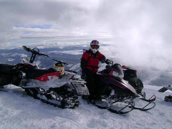 Top of Caribou Mountain!