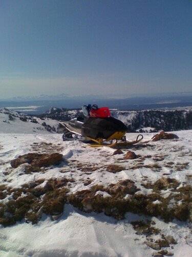 TOP OF MT JEFFERSON