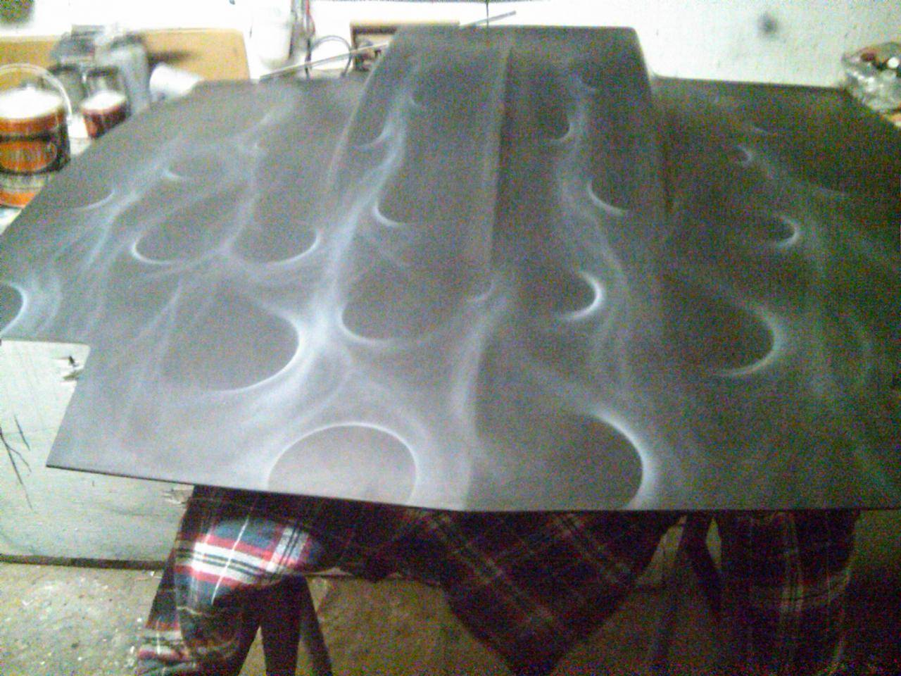 Trans Am hood I painted for a guy