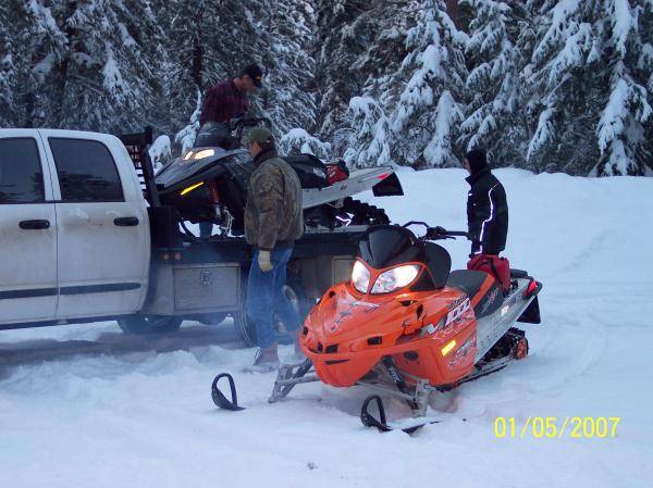 Unloading at the Park