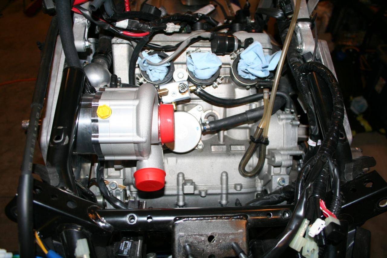 Yamaha Nytro, MPI Super Charger Installation