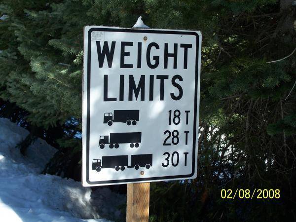 Yammy Weight Limits!